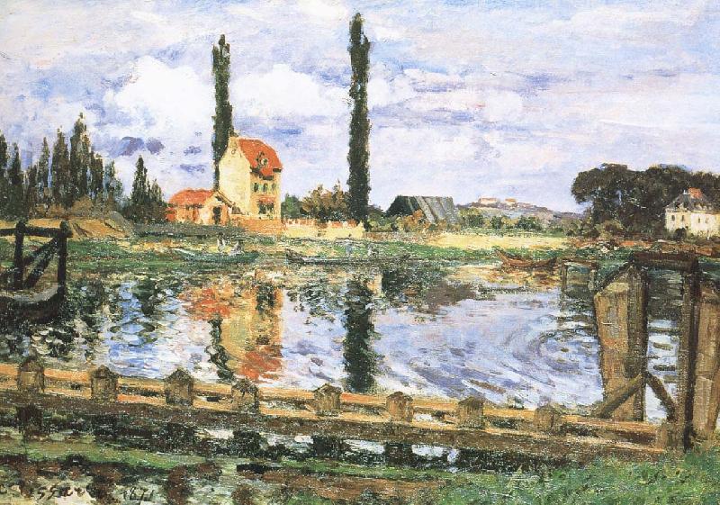 Camille Pissarro Seine Spain oil painting art